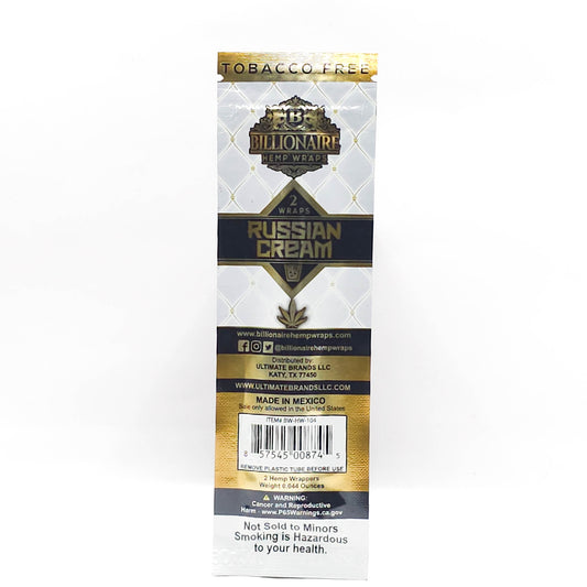 Billionaire Hemp Wraps – 2 pzs (varios sabores)