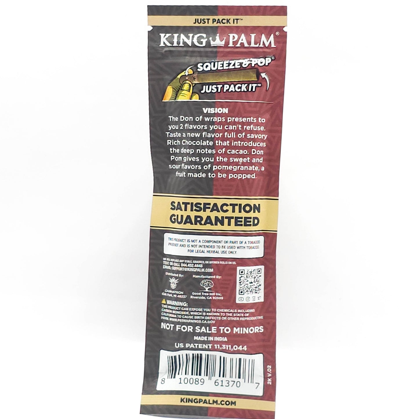 Blunts King Palm – Hojas de palma naturales