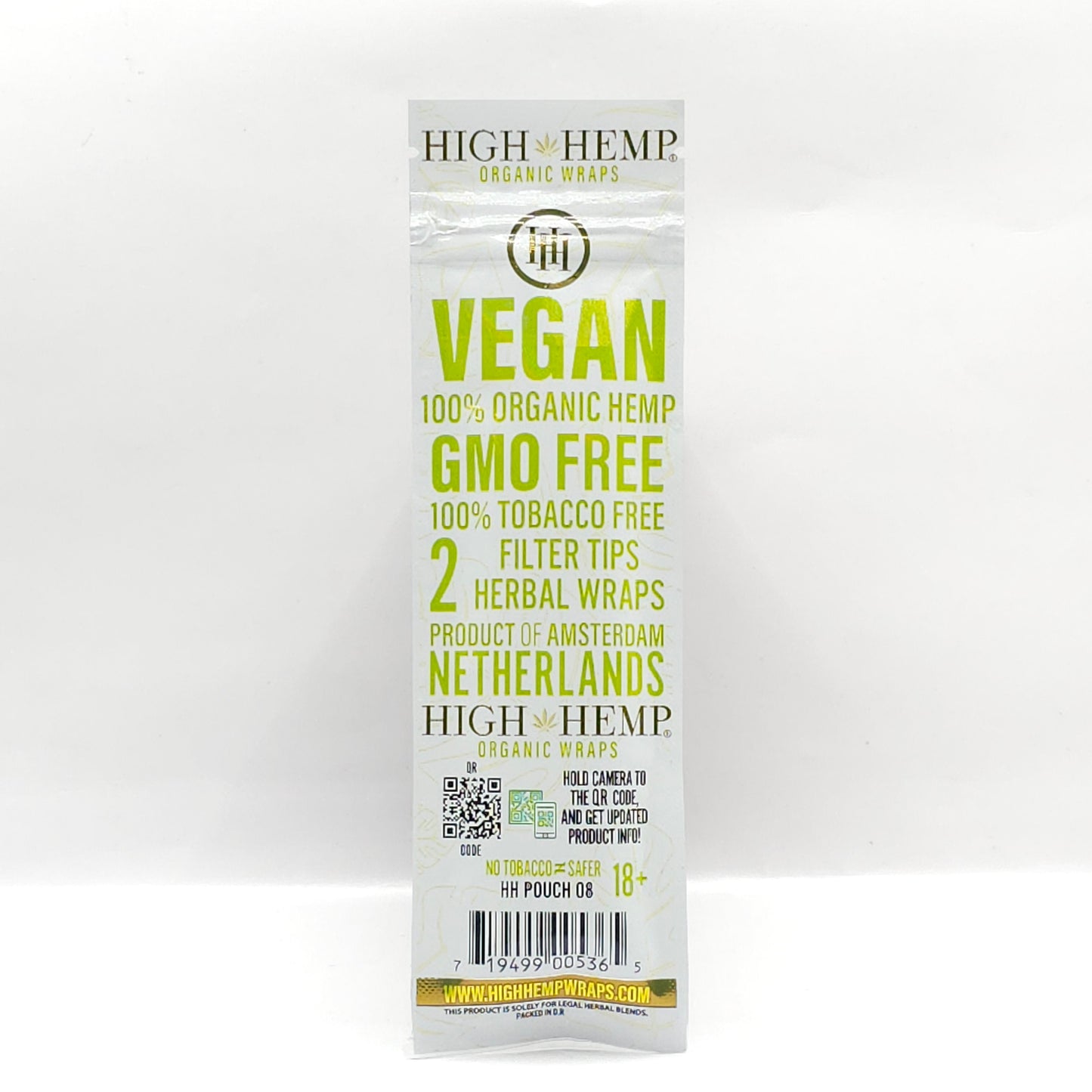 High Hemp Wraps – 2 pzs (varios sabores)