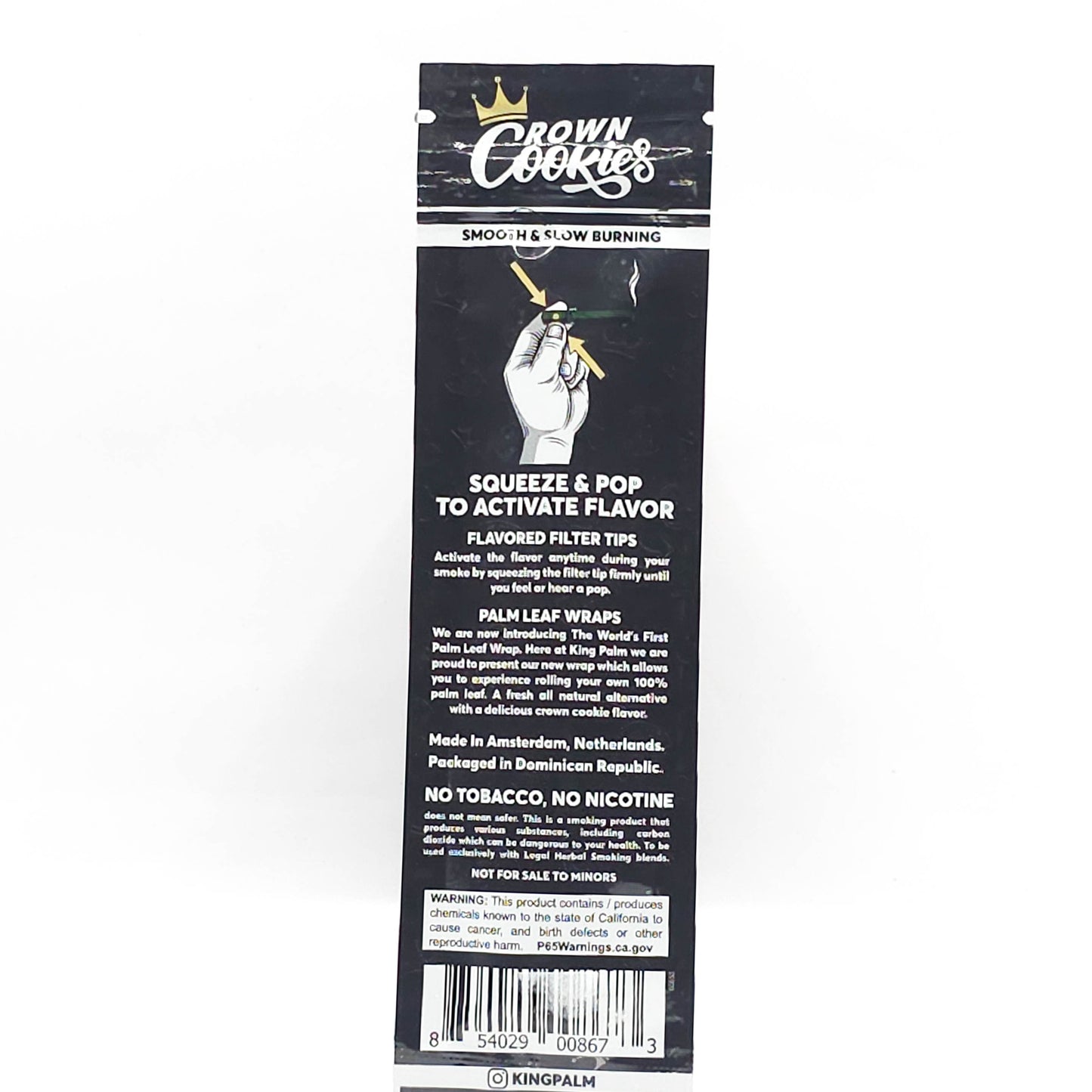 Blunts King Palm – Hojas de palma naturales