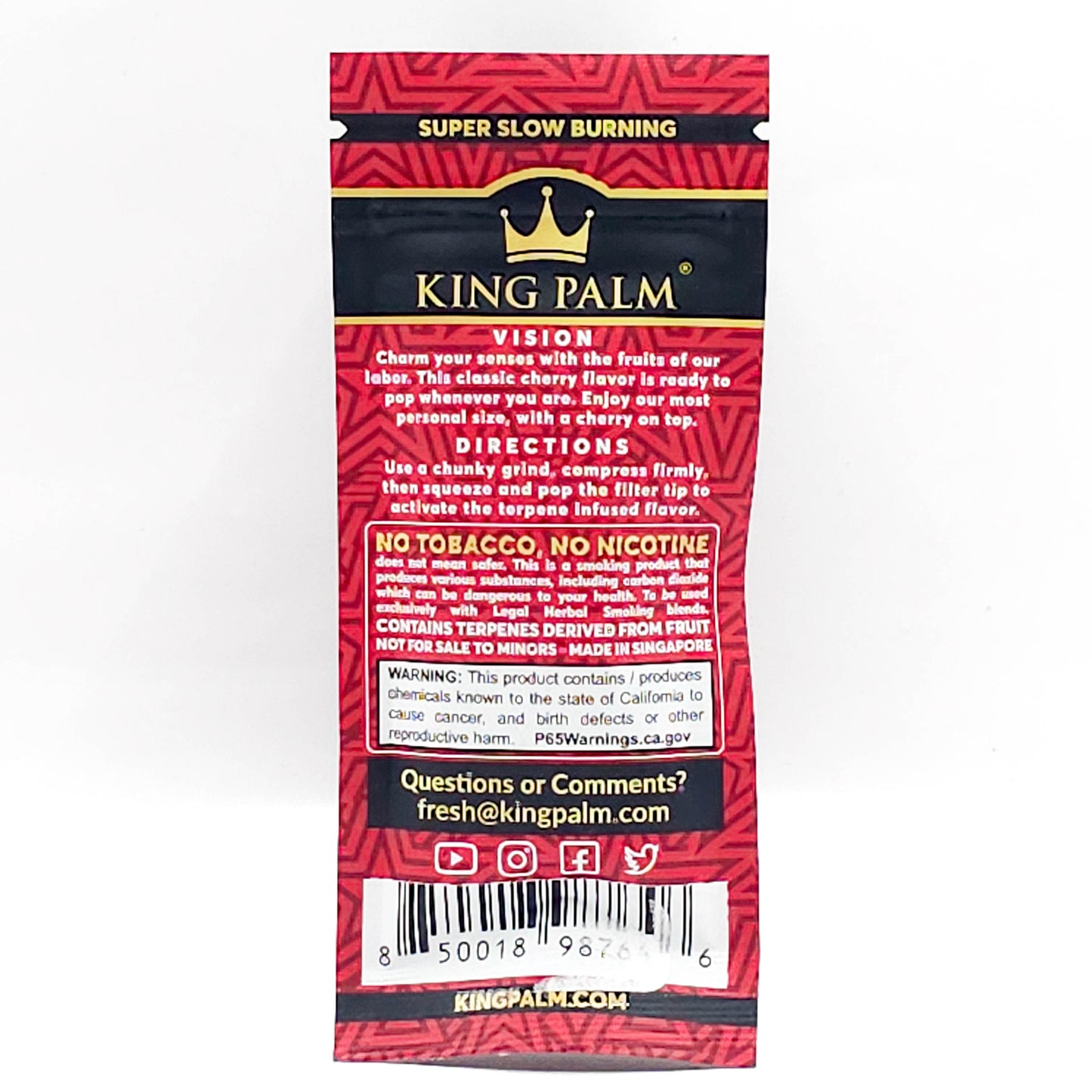 Blunts King Palm – Hojas de palma naturales