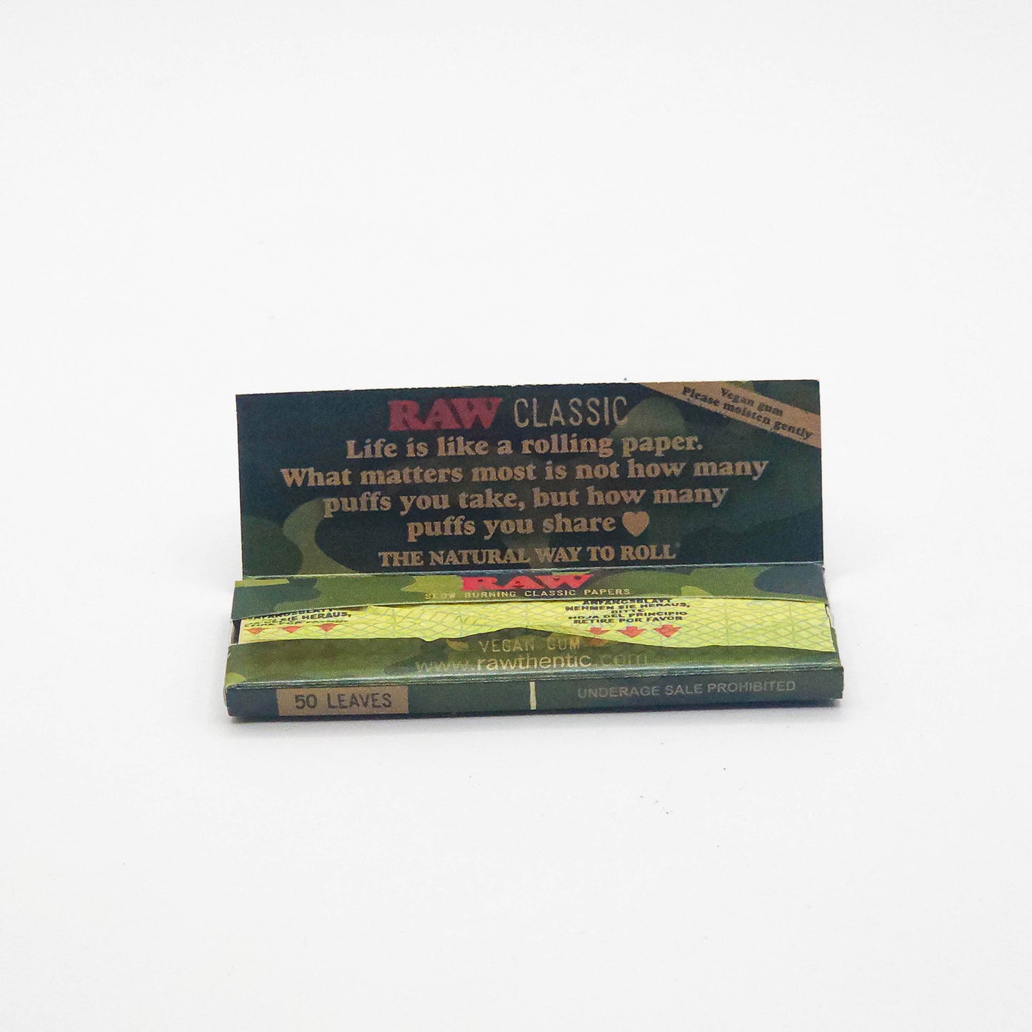 RAW Classic CAMO Limited Edition 1 1/4 (50 pzs)