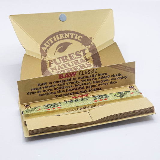 RAW Classic King Size + Tips (32 sábanas)