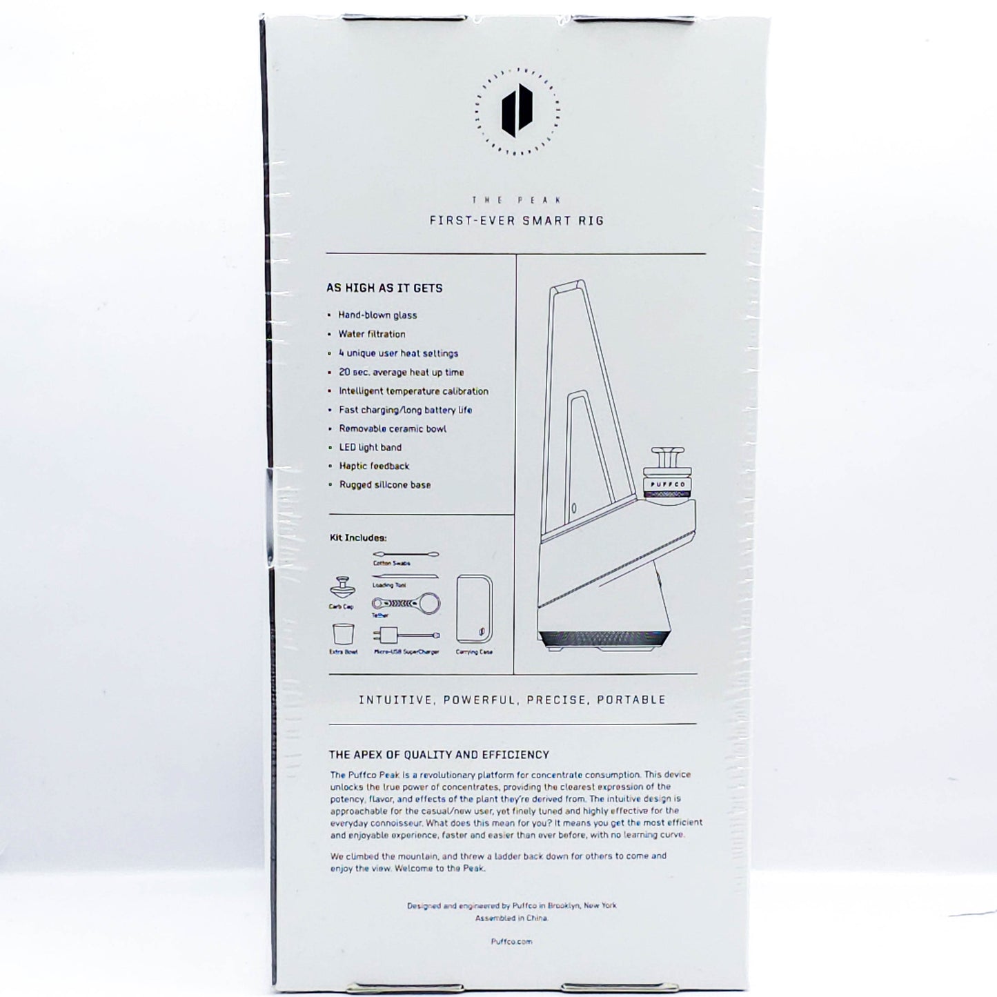 Vaporizador Puffco Peak – E-Rig Inteligente