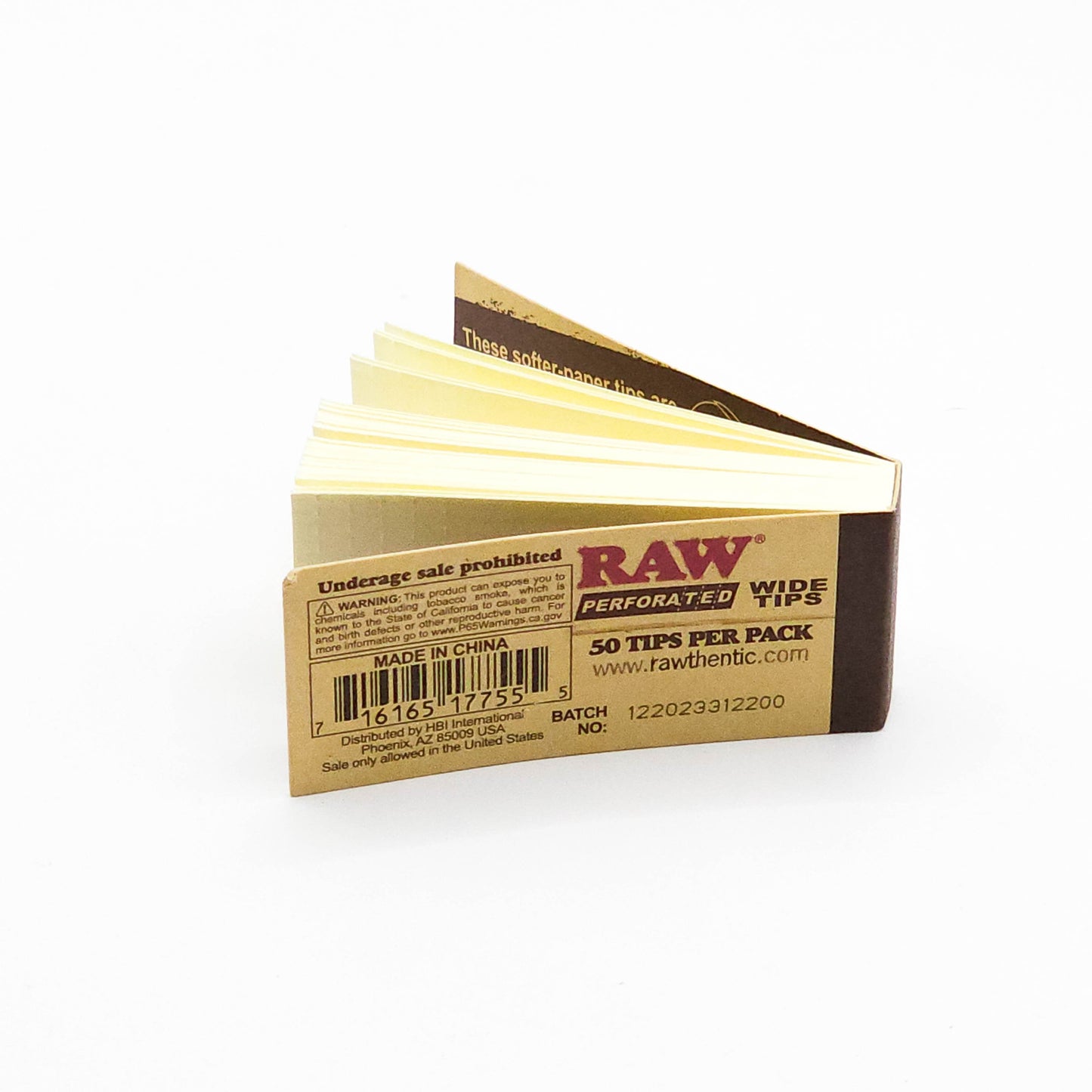 RAW Perforated Wide Tips – Filtros Anchos Punteados