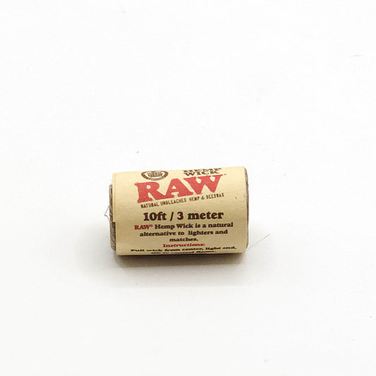 RAW Hemp Wick – 3m de fuego natural