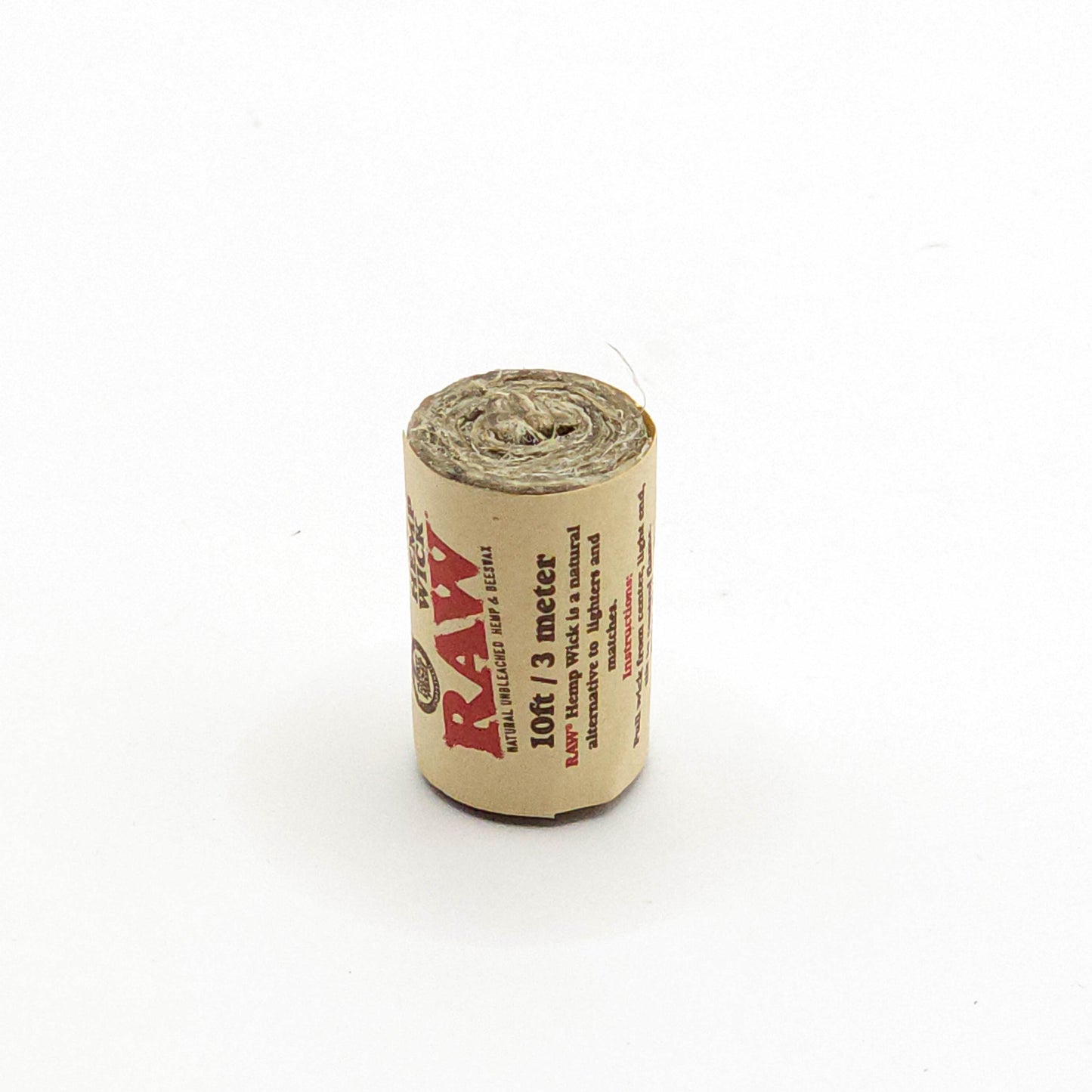 RAW Hemp Wick – 3m de fuego natural