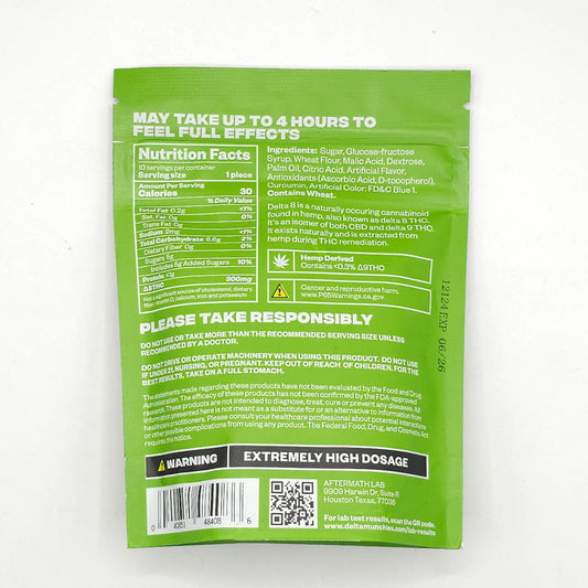 Delta Munchies Delta 8 Gummies – 3,000mg (10 piezas)