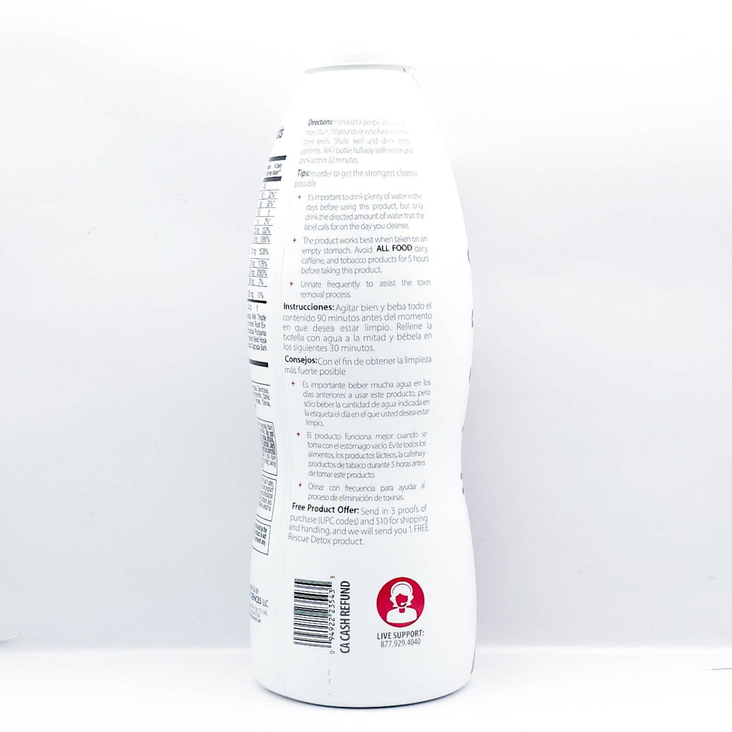 Rescue Detox Instant Cleansing Energy 32oz – ICE Ultra Premium