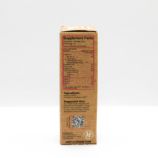 JUST CBD Full Spectrum Oil 1,000mg