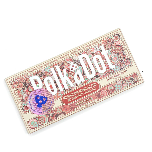 Polka Dot Mushroom Magic Blend – Barra de Chocolate