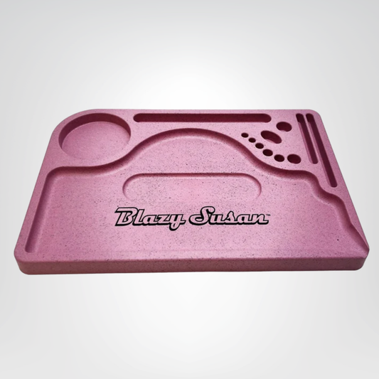 Charola - Blazy Susan Hemp Rolling Tray