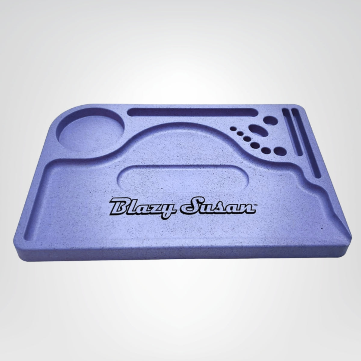 Charola - Blazy Susan Hemp Rolling Tray