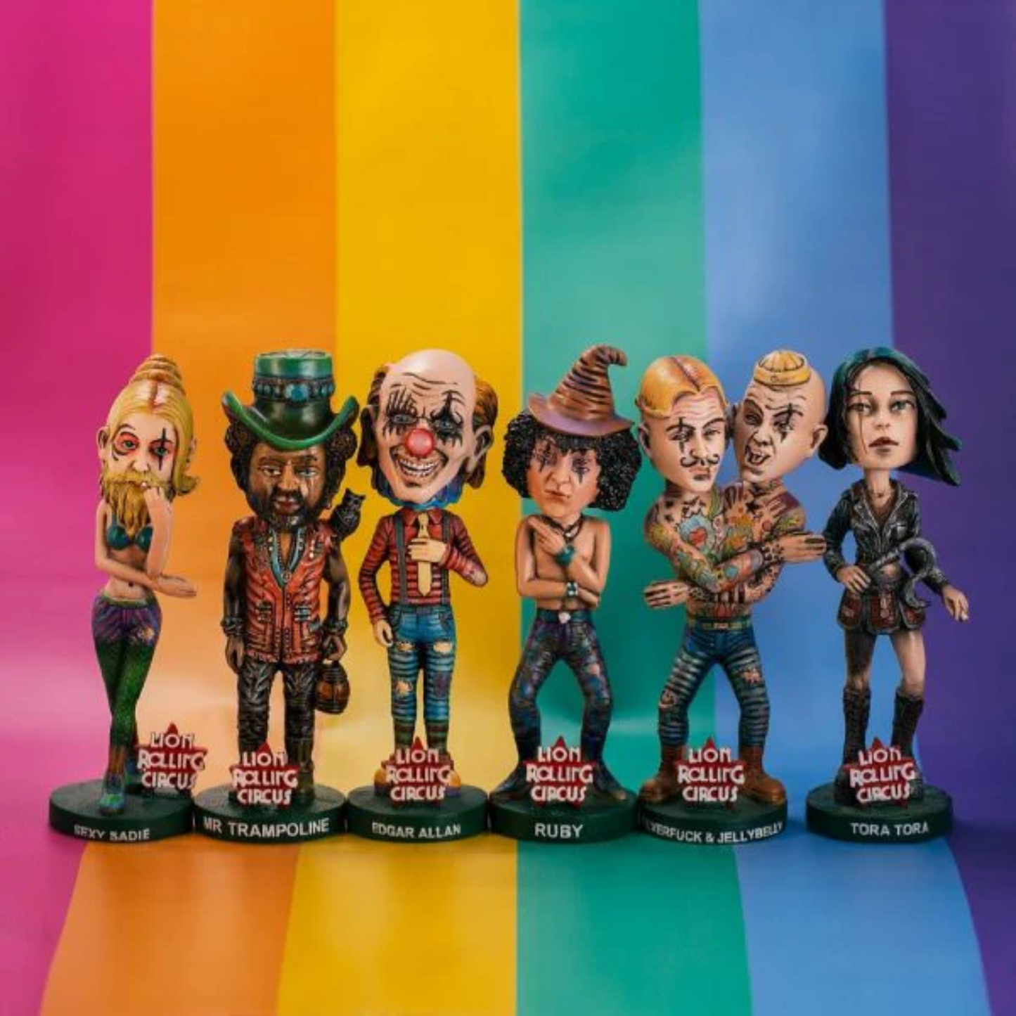 Figuras Coleccionables Lion Rolling Circus
