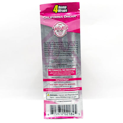 Twisted Hemp Wraps – 4 piezas (varios sabores)