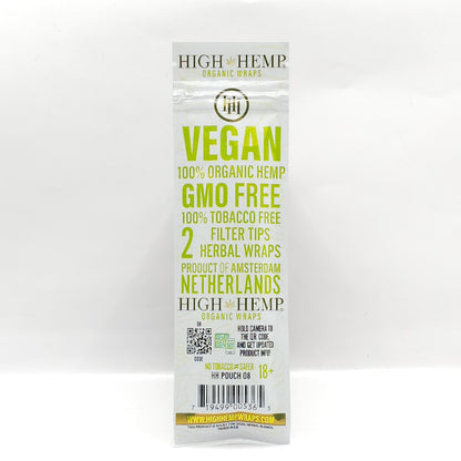 High Hemp Wraps – 2 pzs (varios sabores)