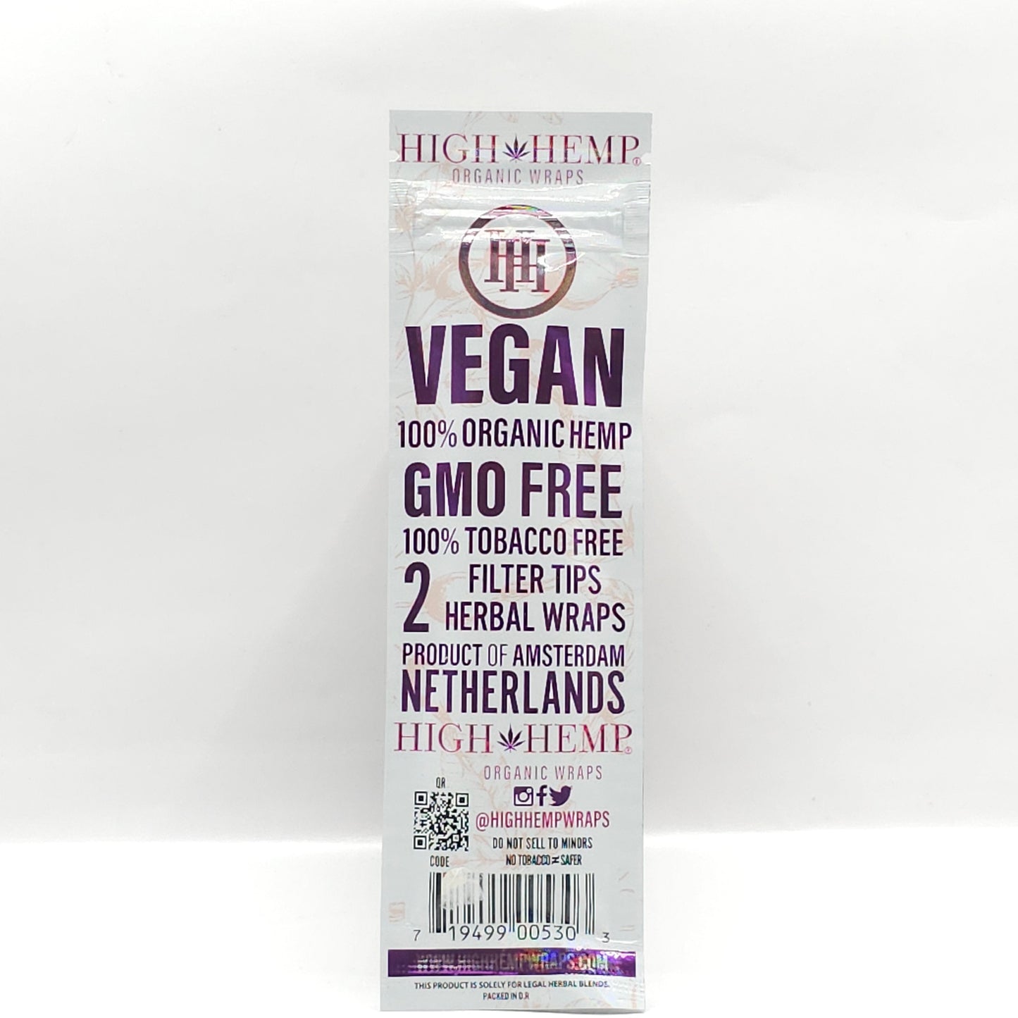 High Hemp Wraps – 2 pzs (varios sabores)