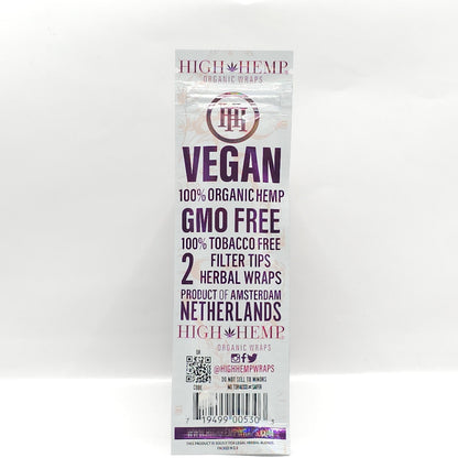 High Hemp Wraps – 2 pzs (varios sabores)