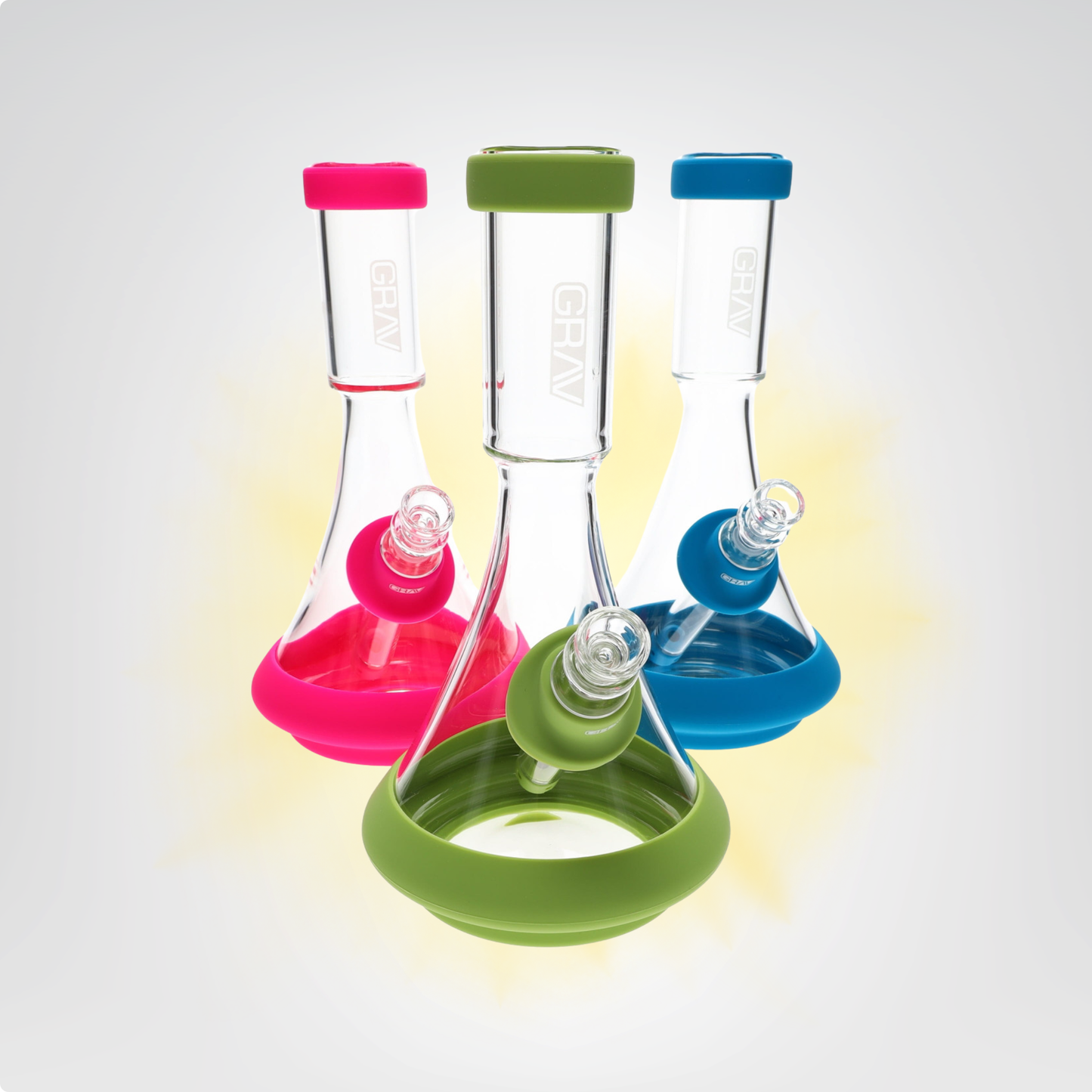 Deco Beaker in Silicone - GRAV