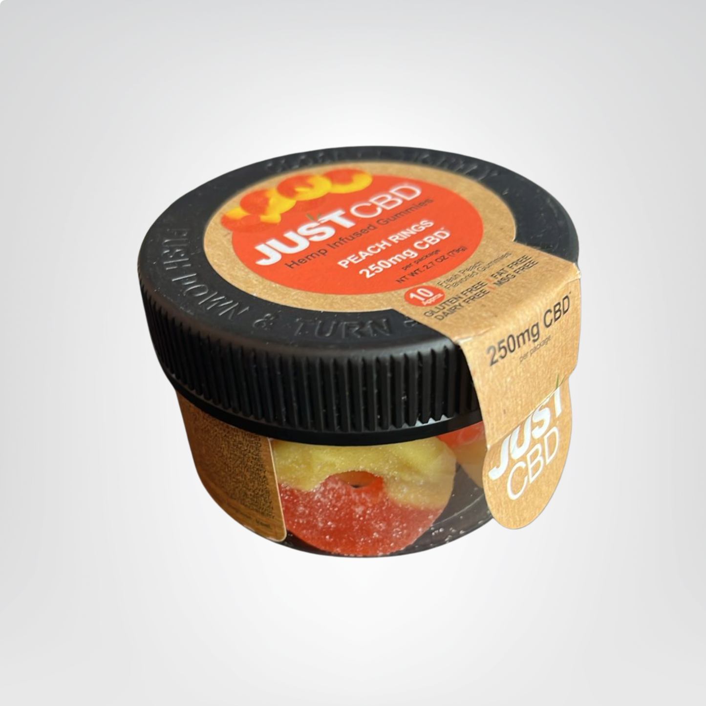 Gummies Peach Rings 250mg