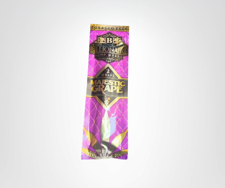 Billionaire Hemp Wraps – 2 pzs (varios sabores)