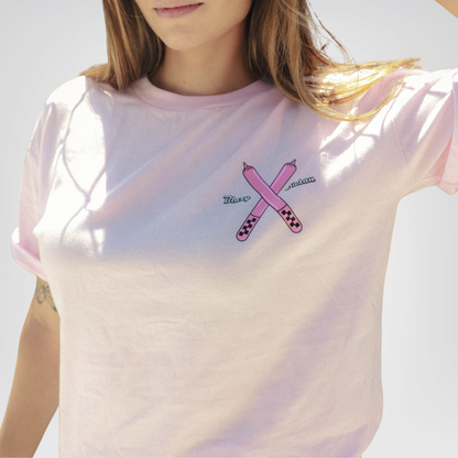 Playera Blazy Susan Doble Vista Rosa x Antifashion