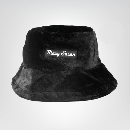 Bucket Hat Fuzzy Negro